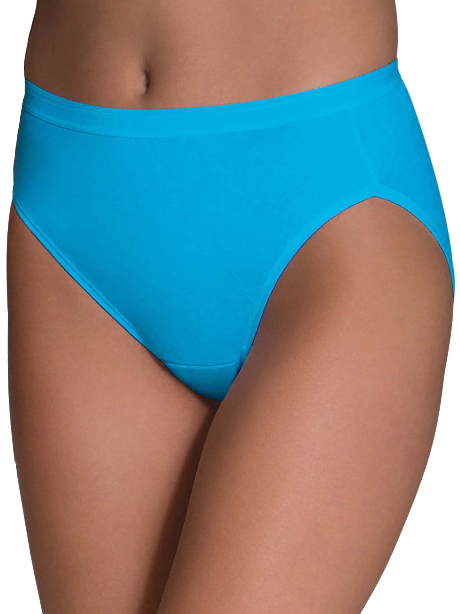 Fruit of the Loom Womens 3-Pack Assorted Cotton Panties