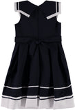 Bonnie Jean Girls 7-16 Nautical Collar Dress
