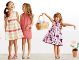 Bonnie Baby Girls 12-24 Months Bow Brocade Dress