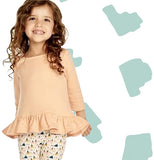 Pastourelle by Pippa & Julie Girls 12-24 Months Lace Tier Legging Set