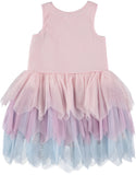 Pastourelle by Pippa & Julie Girls 4-6X Flamingo Tutu Dress