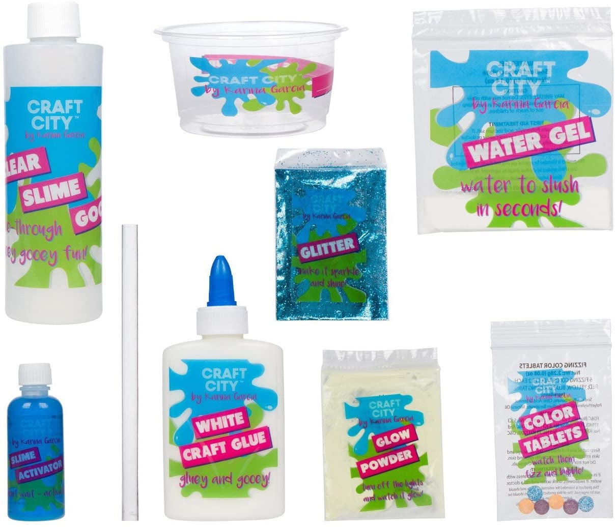 Craft City Karina Garcia DIY Slime Kit Make Your Own – S&D Kids