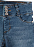 DKNY Girls 7-16 3-Button Stretch Jegging