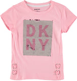 DKNY Girls 4-6X Flip Sequin T-Shirt
