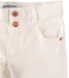 WallFlower Girls 7-16 Button Front High Rise Jean