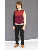 Leo & Zachary Boys 8-16 Adjustable Waist Slim Fit Fashion Wool Dress Pant