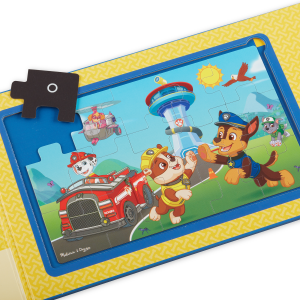 Melissa and Doug PAW Patrol Take-Along Magnetic Jigsaw Puzzles (2 15-Piece Puzzles)