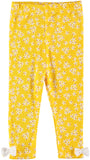 Always Loved Girls 0-9 Months Lemon 4-Piece Bodysuit Pant Outfit Set