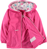 London Fog Girls 2T-4T Heart Midweight Jacket