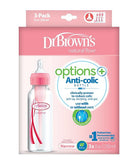 Dr. Browns Options+ Narrow Bottles, 3 Pack, 8 Ounce, Level 1