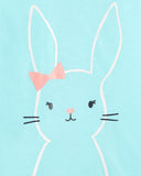 Carters Girls 2T-4T 2-Pack Bunny Nightgowns