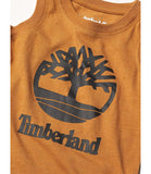 Timberland Boys 4-7 Logo Tank Short Set