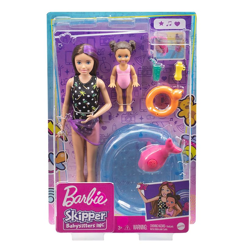 Mattel Barbie® Skipper™ Babysitters Inc.™ Dolls & Playset with Babysitting Skipper™ Doll