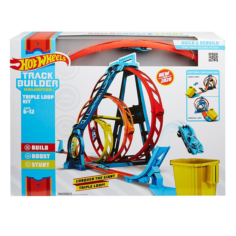 Mattel Hot Wheels® Track Builder Unlimited Triple Loop Kit
