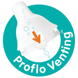 Evenflo Feeding Balance + Standard Neck Medium Flow Tip Ages 3 Months and Up, 3 Vented Nipples