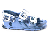First Steps By Stepping Stones Baby and Infant Boy Sizes 7-10 Navy Camo Buckle Sandal