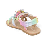 Laura Ashley Toddler Girls Sizes 5-10 Tie Dye Flower Strap Sandal