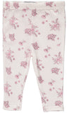 Rene Rofe Girls 0-9 Months Floral Bodysuit Pant Set with Headband