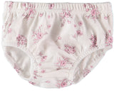 Rene Rofe Girls 0-9 Months Floral Diaper Set with Hat