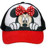 Disney Minnie Mouse Baseball Cap with 3D Bow