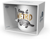 Genuine Fred 16-Ounce, Keep It Weird Coffee Mug