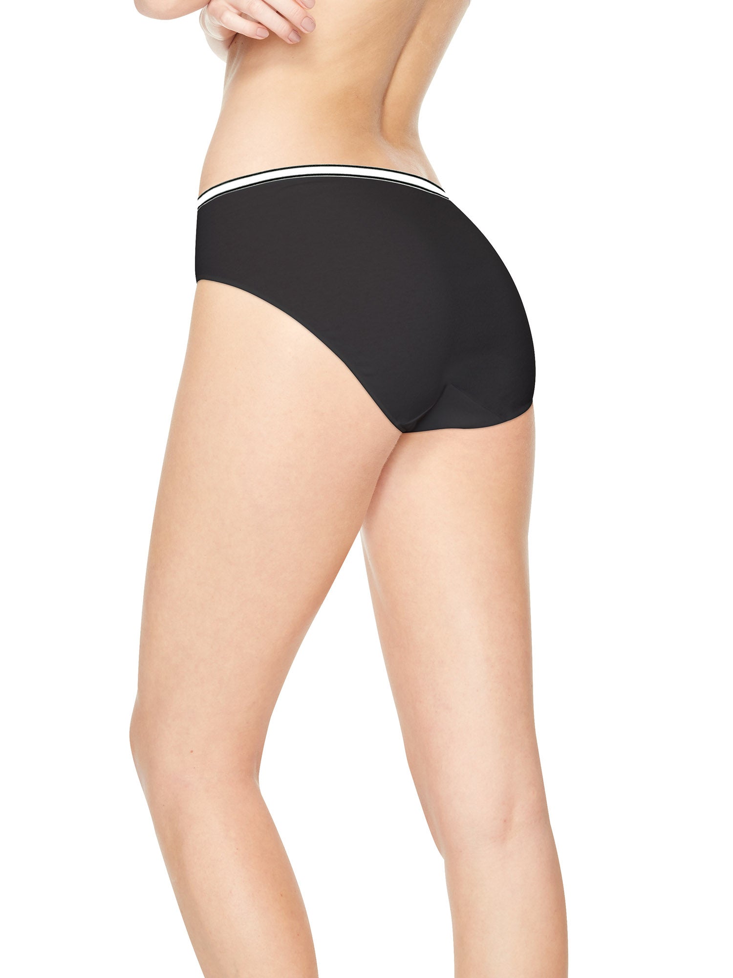 Hanes Women's Cool Comfort Cotton Stretch Thong Underwear, 6-Pack 