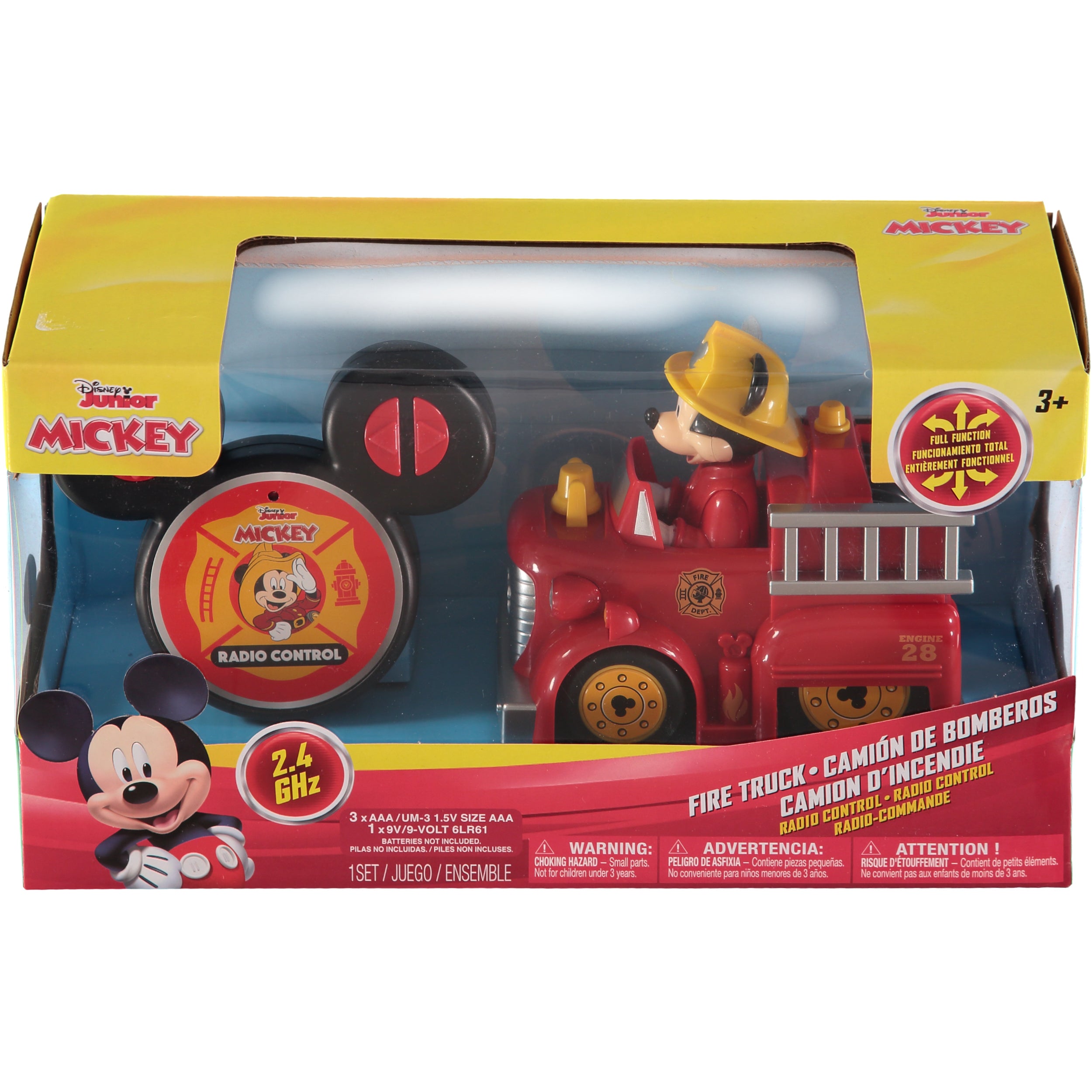 Disney Junior Mickey Mouse's Daily Driver Toy Car & Figure