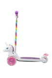 Dimensions Unicorn 3D Scooter with 3 Wheel Platform