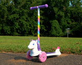 Dimensions Unicorn 3D Scooter with 3 Wheel Platform