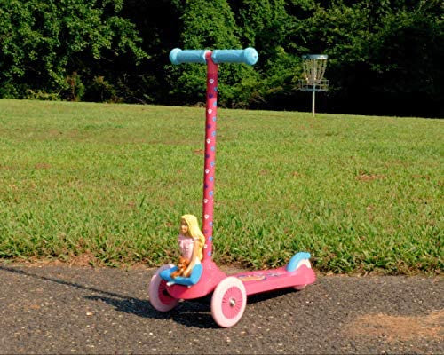Barbie Puppy Scooter Self Balancing Kick Scooter with 3 Wheels