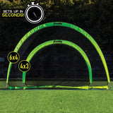 Franklin Sports Pop-Up Dome Shaped Goals - Indoor or Outdoor Soccer Goal 6' x 4'
