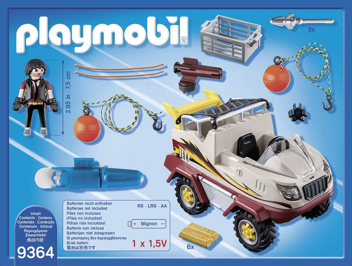 Playmobil City Action Amphibious Truck