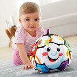 Fisher Price Laugh & Learn Singin' Soccer Ball, Multicolor