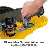 Fisher Price Little People DC Super Friends 2-in-1 Batmobile, Batman vehicle and playset