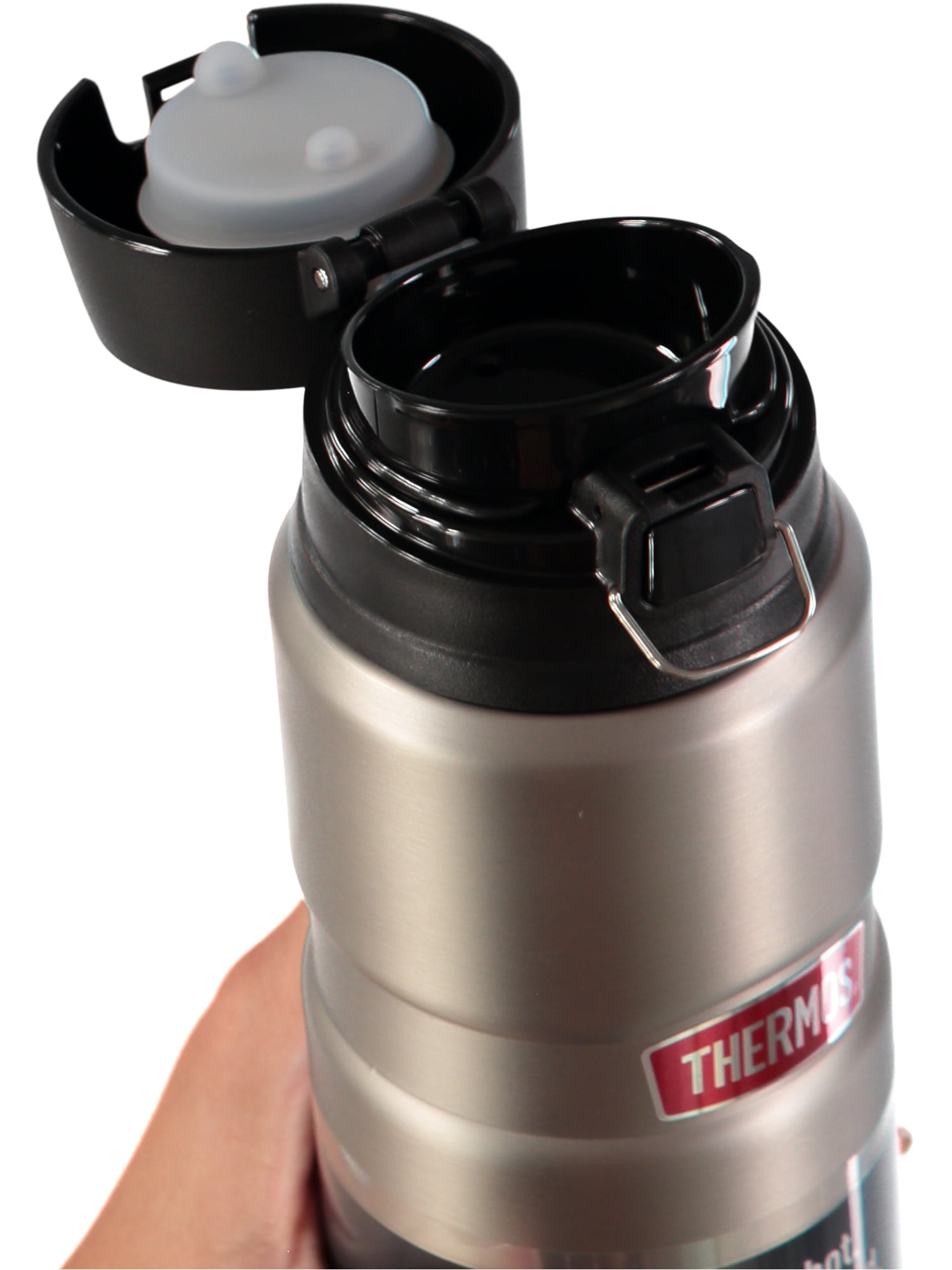 THERMOS Stainless King Vacuum-Insulated Drink Bottle, 24 Ounce