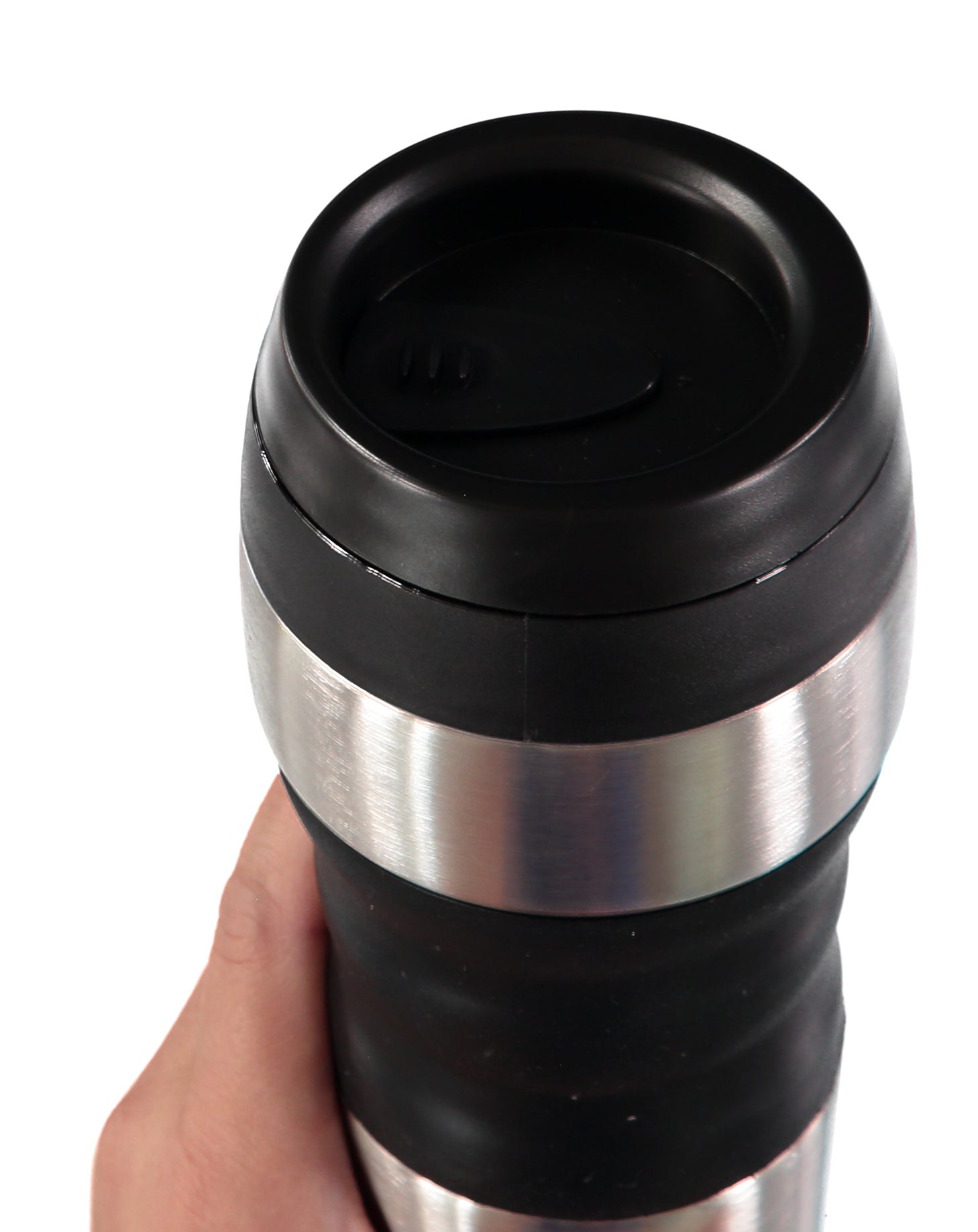 ThermoCafe by Thermos Blue Travel Tumbler with Grip - 16 oz.