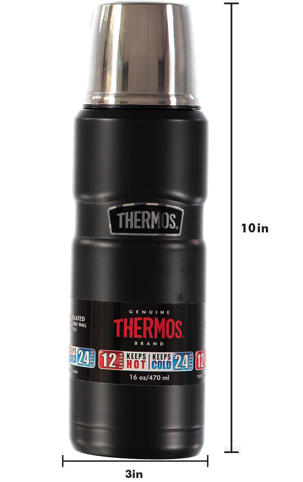 Thermos 16oz Beverage Bottle, Black – S&D Kids