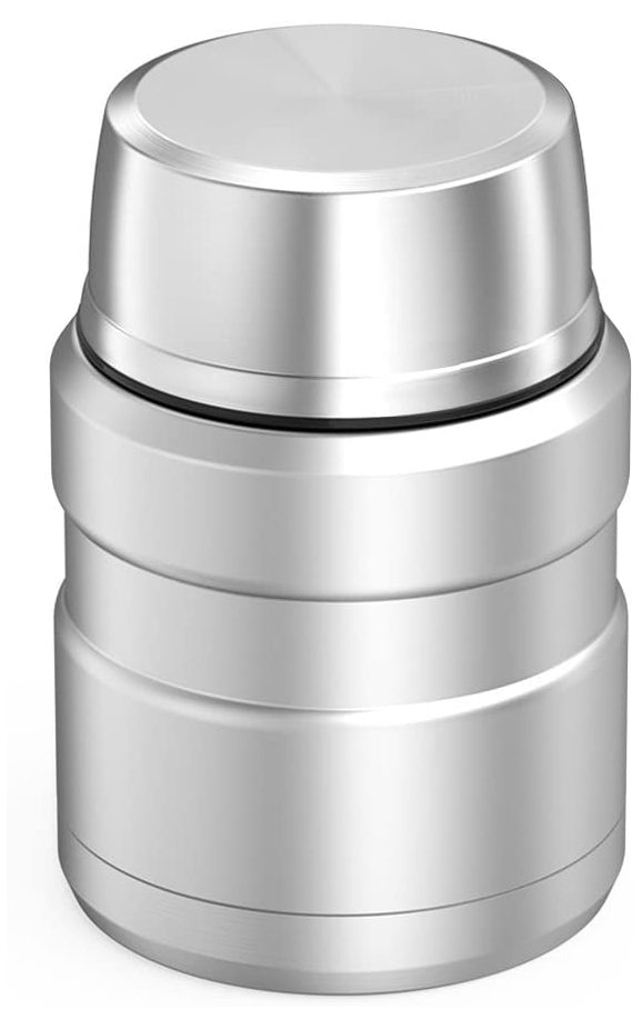 THERMOS Stainless King Vacuum-Insulated Food Jar with Spoon, 16 Ounce, –  S&D Kids