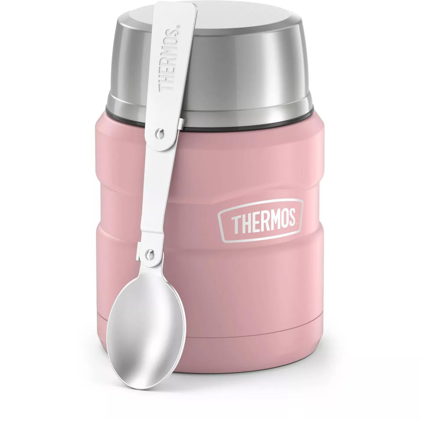 Buy Thermos Stainless King Thermal Food Jar with Spoon 16 Oz., Matte Blue