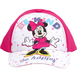 Disney Toddler Girl's Minnie Mouse Baseball Cap, Pink