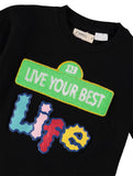 FWRD Denim Boys 8-20 Live Your Best Life T-Shirt