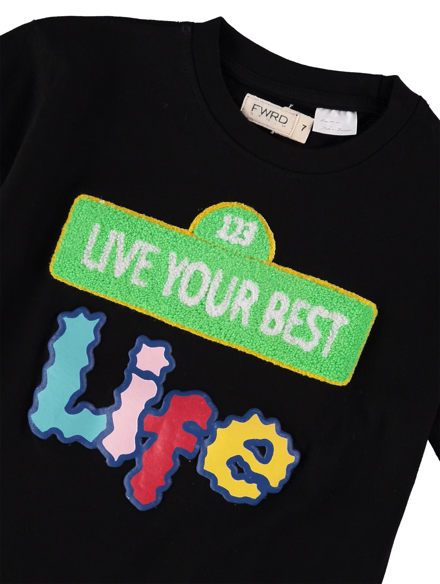 FWRD Denim Boys 2-7 Live Your Best Life T-Shirt