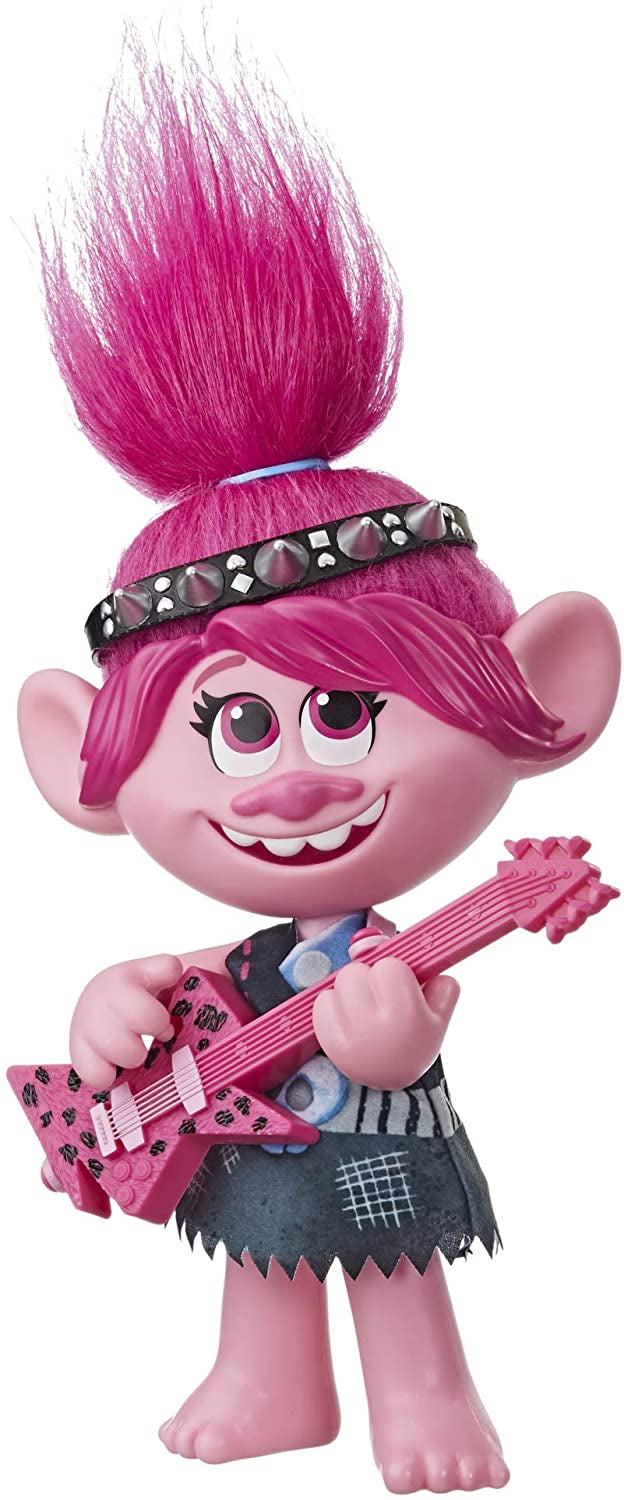 DreamWorks Trolls World Tour Pop-to-Rock Poppy Singing Doll