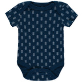 Rene Rofe Baby Boys 0-9 Months Short Sleeve Bodysuit, 5-Pack