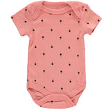 Rene Rofe Baby Boys 0-9 Months Short Sleeve Bodysuit, 5-Pack