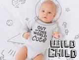 Bon Bebe Girls 0-9 Months Bodysuit Pant Set with Matching Headband