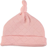 Rene Rofe Baby Girls 0-9 Months Quilted Bodysuit Pant Set with Cap