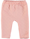 Rene Rofe Baby Girls 0-9 Months Quilted Bodysuit Pant Set with Cap