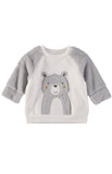 Rene Rofe Baby Boys 0-9 Months Fuzzy Bear 3-Piece Set