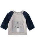 Rene Rofe Baby Boys 0-9 Months Fuzzy Bear 3-Piece Set